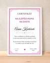 Certifikáty pre mamu