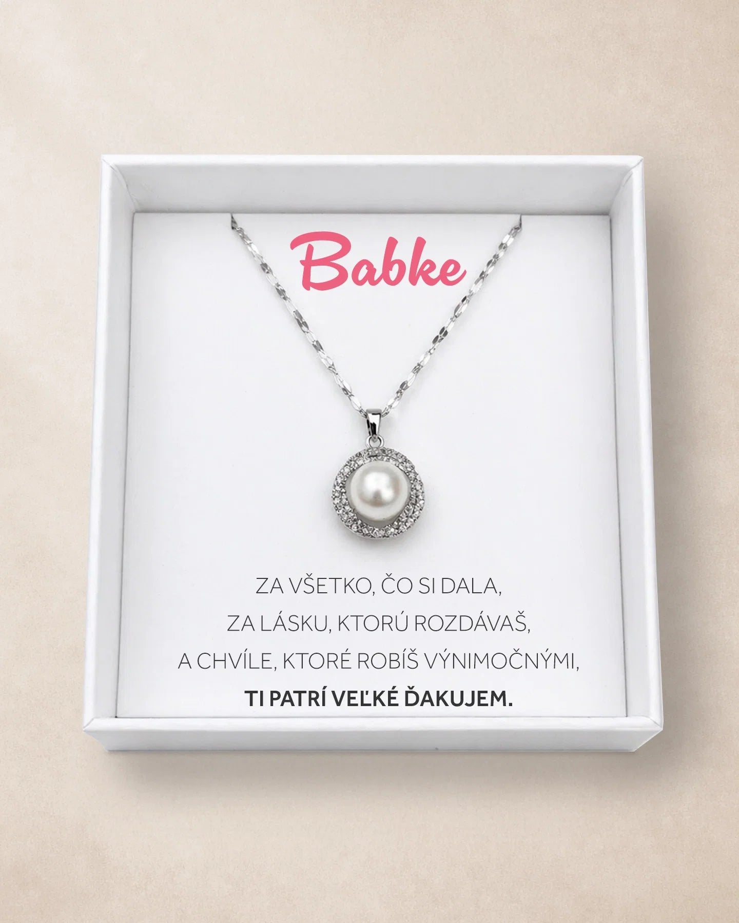 Náhrdelník pre babku