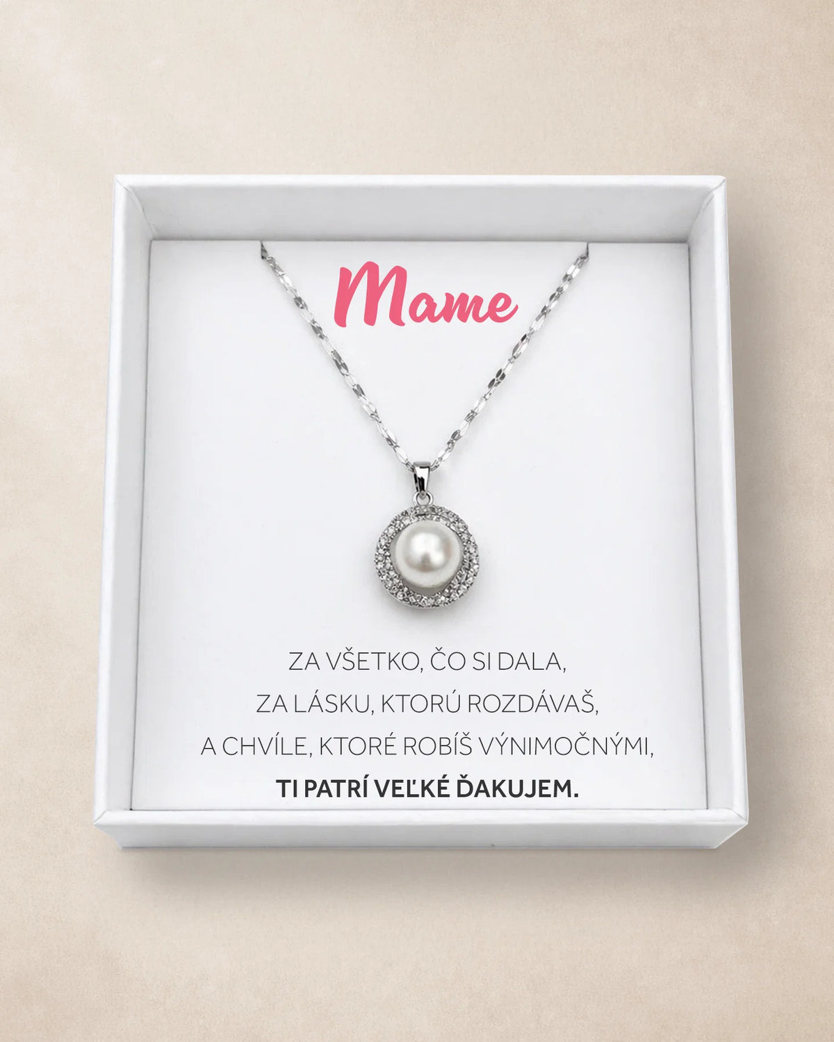 Náhrdelník pre mamu