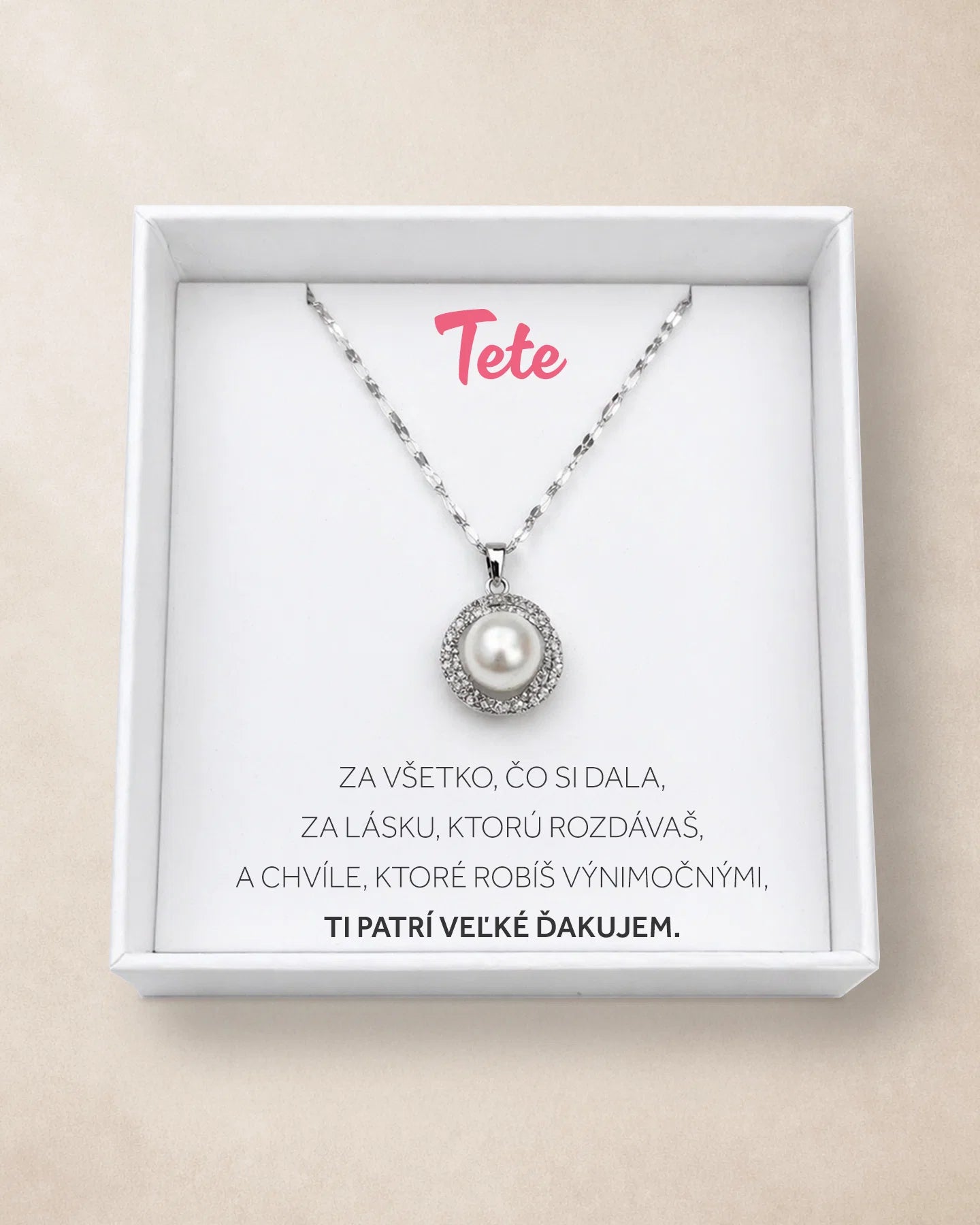 Náhrdelník pre tetu