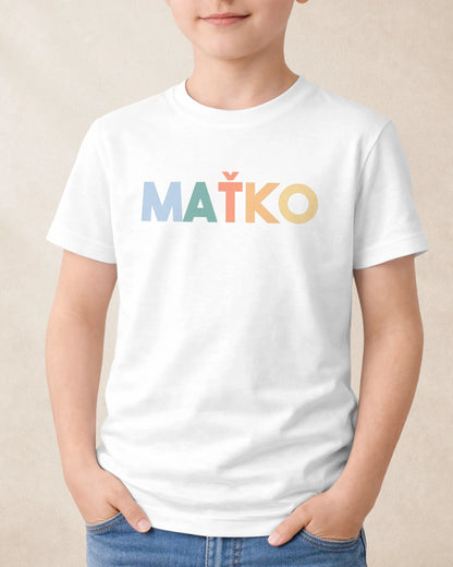 Detské tričko s menom