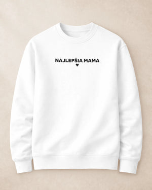Mikina bez kapucne Najlepšia Mama