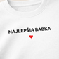 Mikina bez kapucne Najlepšia Babka