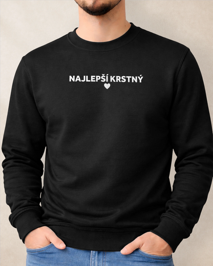 Mikina bez kapucne Najlepší Krstný