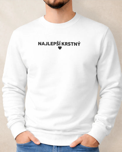 Mikina bez kapucne Najlepší Krstný