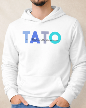 Mikina TATO s menami detí