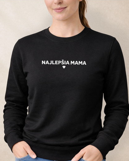 Mikina bez kapucne Najlepšia Mama