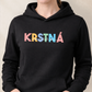 Mikina Krstná s menami krstných detí