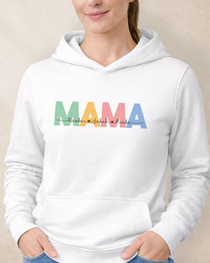 Mikina Mama s menami detí