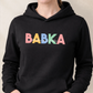 Mikina BABKA s menami vnúčat