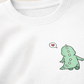 Mikiny bez kapucne pre páry Dinosaurus