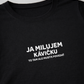 Mikina bez kapucne Ja milujem Kávičku