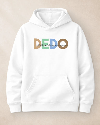 Mikina DEDO s menami vnúčat