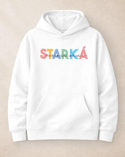 Mikina STARKÁ s menami vnúčat