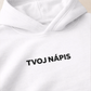 Mikina s vlastným nápisom