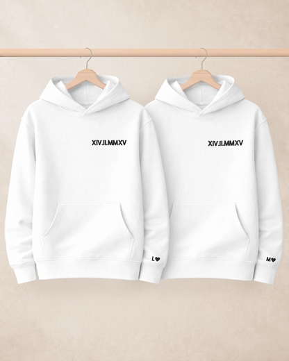 Mikiny pre páry Dátum