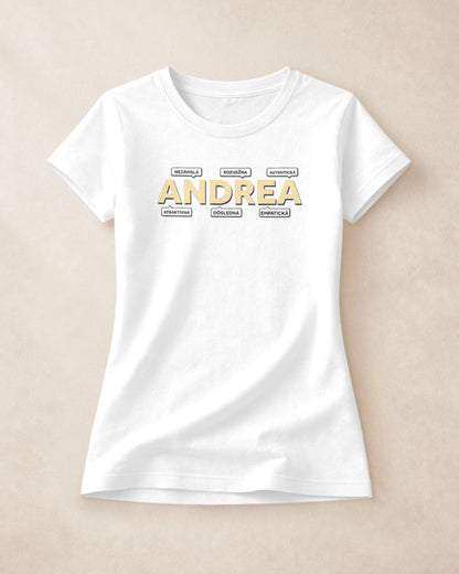 Tričko s menom Andrea