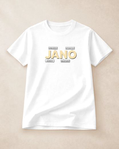 Tričko s menom Jano