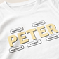 Tričko s menom Peter