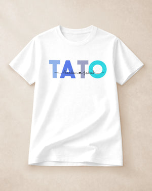 Tričko TATO s menami detí