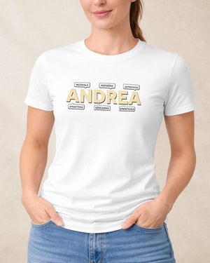 Tričko s menom Andrea