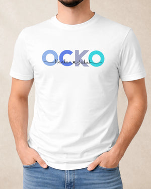 Tričko OCKO s menami detí
