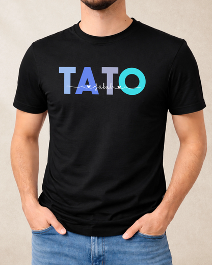 Tričko TATO s menami detí