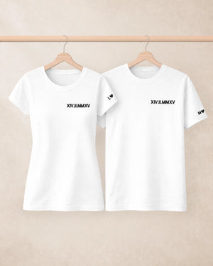 Tričká pre páry Dátum
