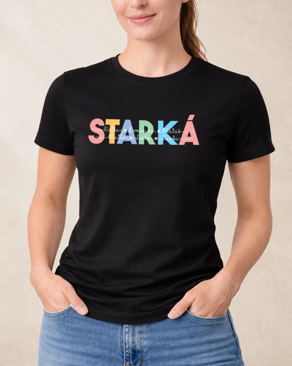 Tričko STARKÁ s menami vnúčat