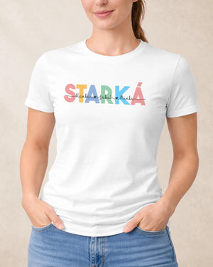 Tričko STARKÁ s menami vnúčat