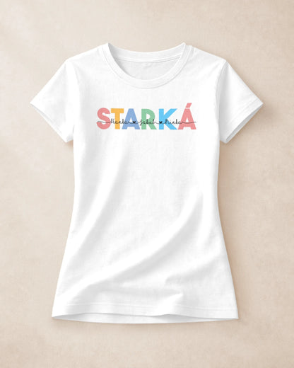 Tričko STARKÁ s menami vnúčat
