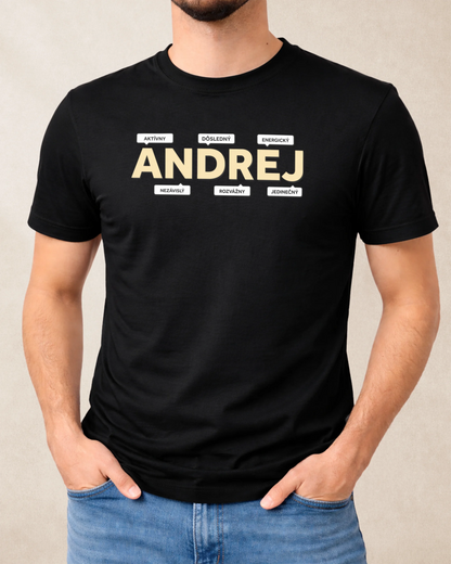 Tričko s menom Andrej