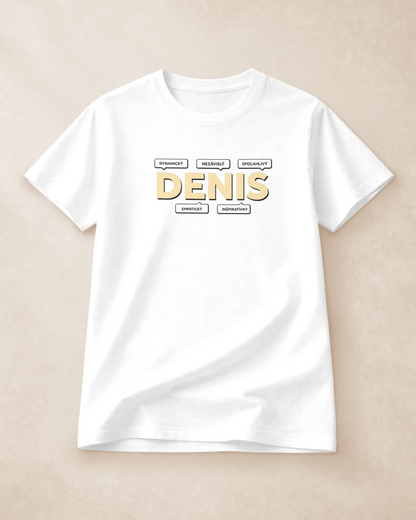 Tričko s menom Denis