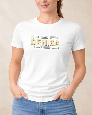 Tričko s menom Denisa