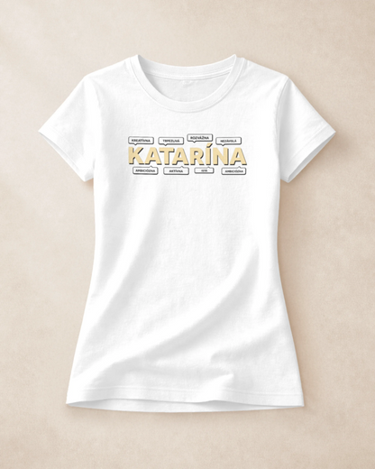 Tričko s menom Katarína