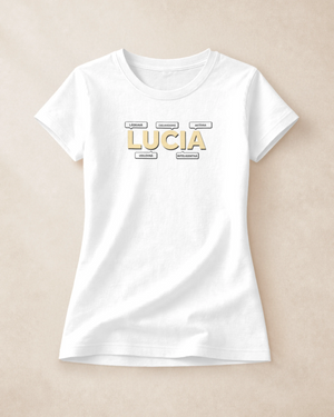 Tričko s menom Lucia