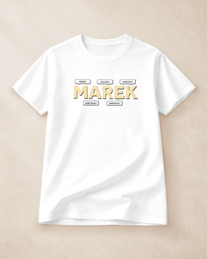 Tričko s menom Marek