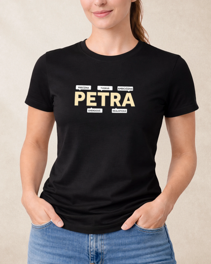 Tričko s menom Petra