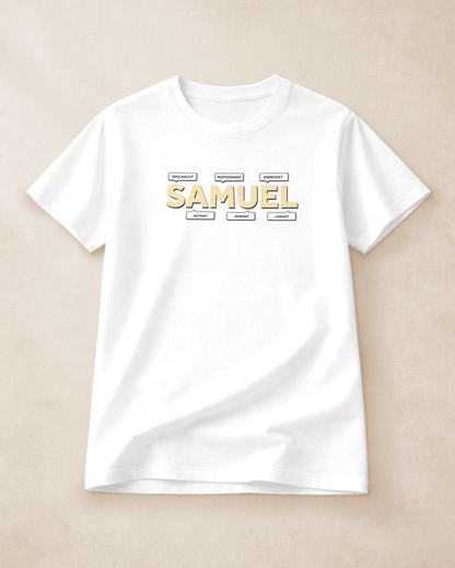 Tričko s menom Samuel