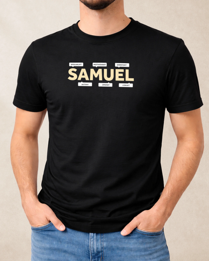Tričko s menom Samuel