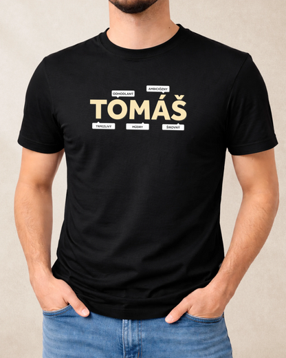 Tričko s menom Tomáš