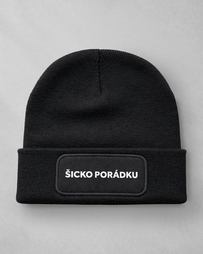 Čiapka Šicko porádku