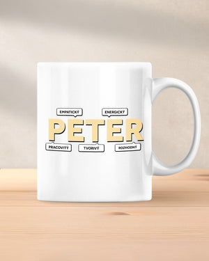 Hrnček s menom Peter