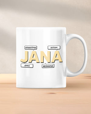 Hrnček s menom Jana