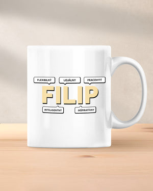 Hrnček s menom Filip