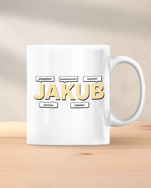 Hrnček s menom Jakub