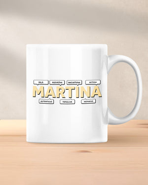 Hrnček s menom Martina