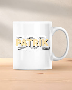 Hrnček s menom Patrik